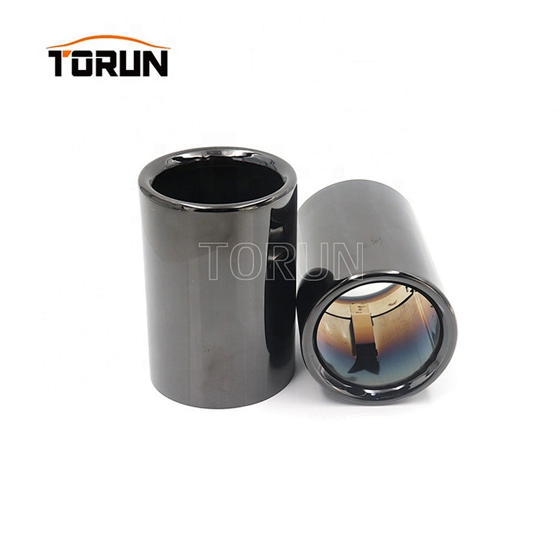 Hot sale high quality Universal stainless steel oval exhaust muffler F10 F18 535 Exhaust tip