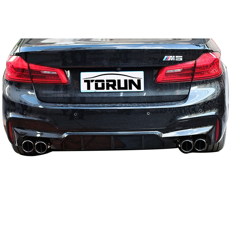 4 outlet exhaust nozzle with rear diffuser for BMW G30 G38 M Sport 540i