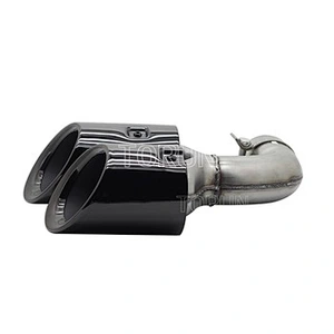 stainless steel exhaust muffler for 18 porsche Cayenne Hybrid