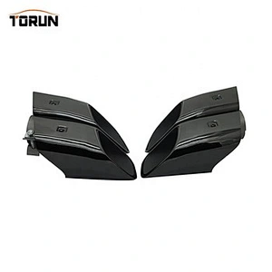 Polish 304ss car exhaust muffler tips for 19 Macan