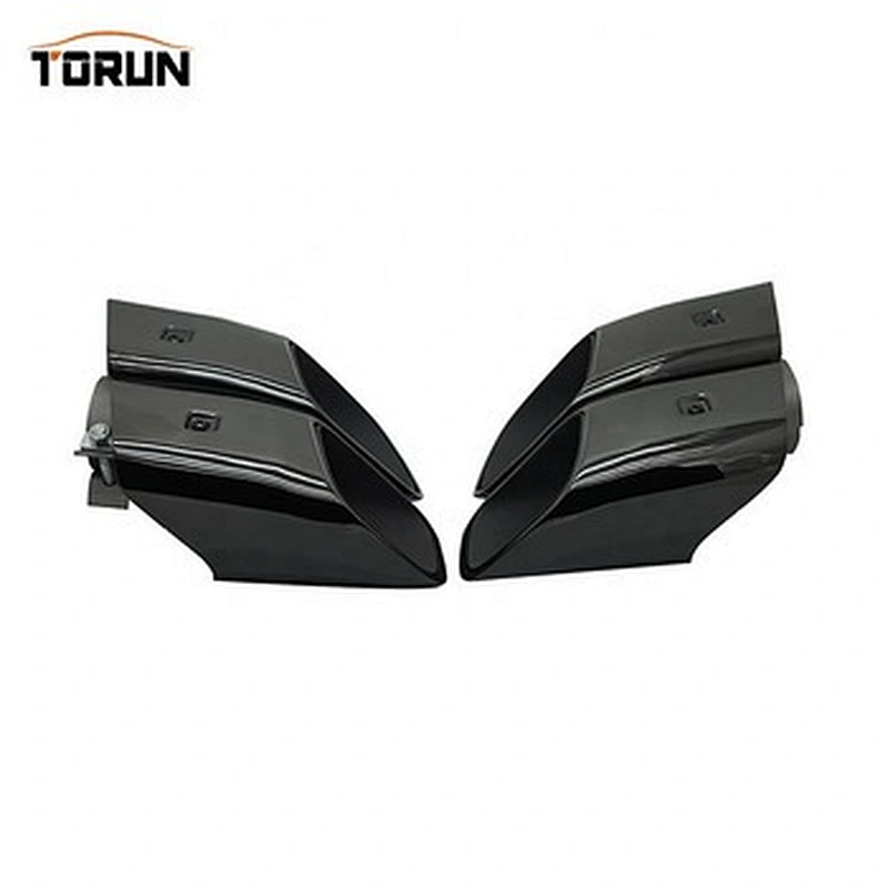 Polish 304ss car exhaust muffler tips for 19 Macan