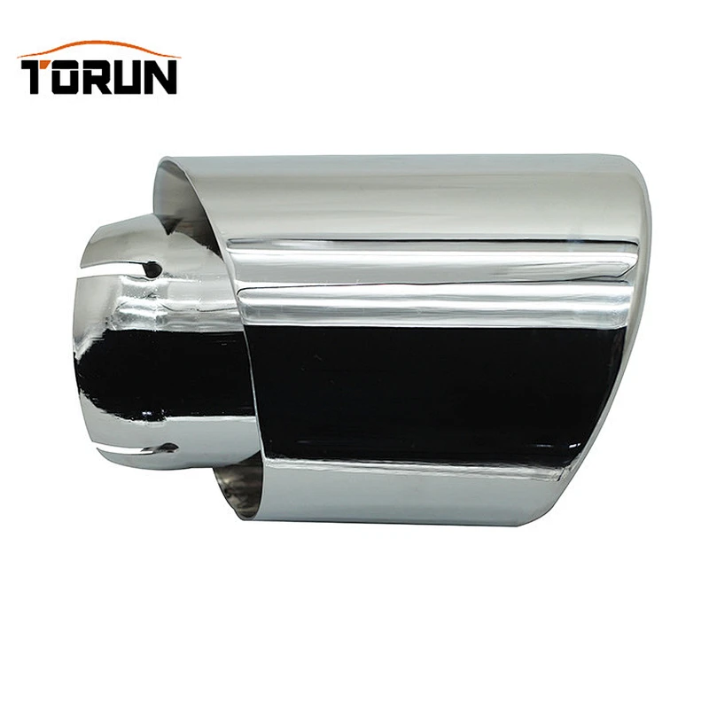 inlet 63/70mm universal exhaust muffler Stainless steel universal exhaust tail pipe