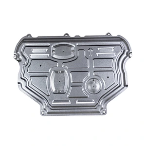 exterior car parts protection plate aluminum skid plate for 2015 2016 2017 2018 ford Escort 1.5L