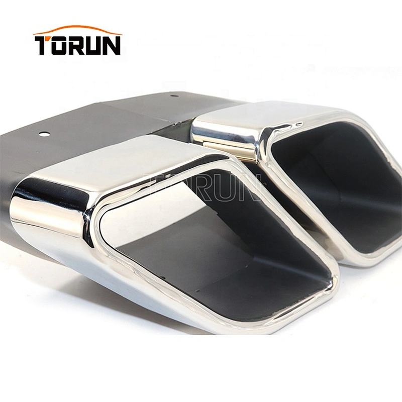 High performance sport exhaust tips for range rover 14-16 Mansory Exhaust tip Rear Diffuser Plastic
