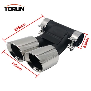 high quality car exhaust sysrem muffler tips for 08-14 porsche Boxster Cayman 987