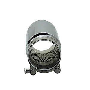 70mm stainless steel customize universal exhaust pipe