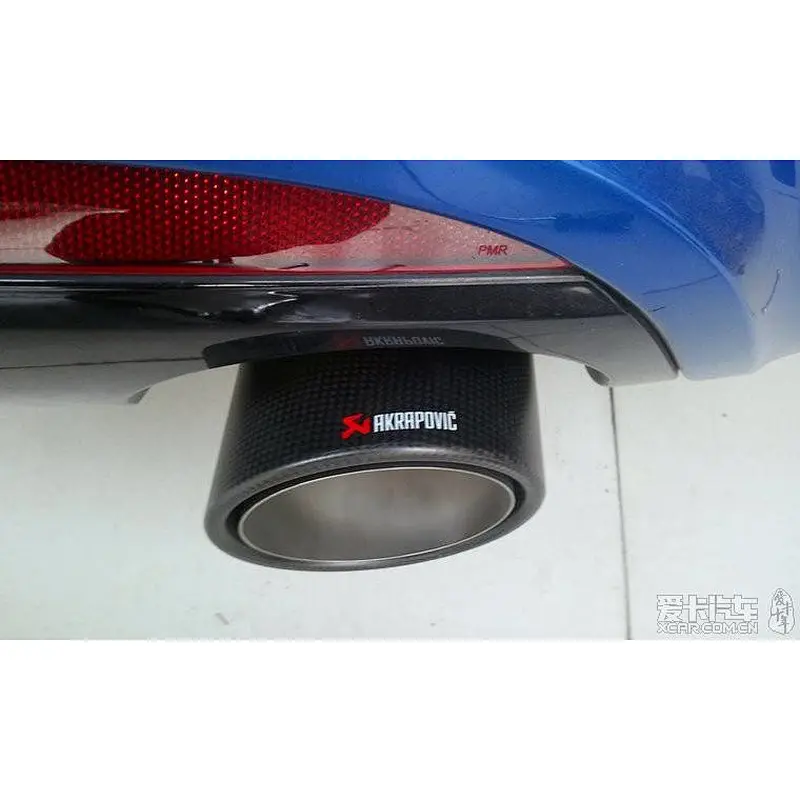 Hemming outlet Akrapovic Car Carbon Fiber Exhaust End Tips Pipes