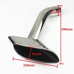 New style Universal exhaust muffler 08-14 X6 E71 Exhaust tip