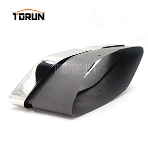 High performance sport exhaust tips for range rover 14-16 Mansory Exhaust tip Rear Diffuser Plastic