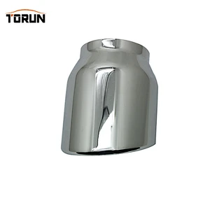 Inlet size 76mm ss304 automotive exhaust muffler tail pipe