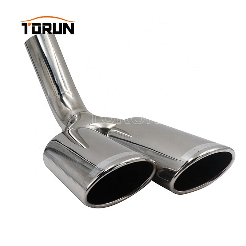 High performance stainless exhaust double tips oval for 07-15 G63 AMG W463 G Class
