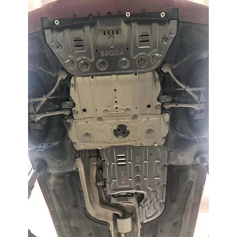 2.0T new style Alloy steel Radiator & Gearbox Skid Plate for bmw 3 series