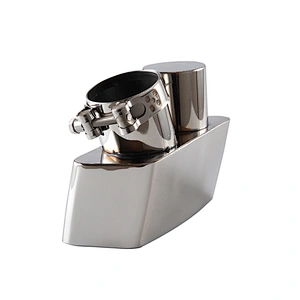 High performance #304 Stainless steel 2 pcs for BMW GT F07 Exhaust tip 7010