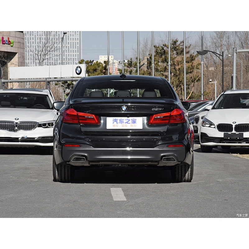 Mirror Polish Chroming Black High performance exhaust muffler for BMW G30 5 Series