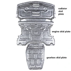 aluminum alloy radiator gearbox engine skid guard plates Engine Cover Guard for Infiniti Q70 Q70L 2.5L/3.5L