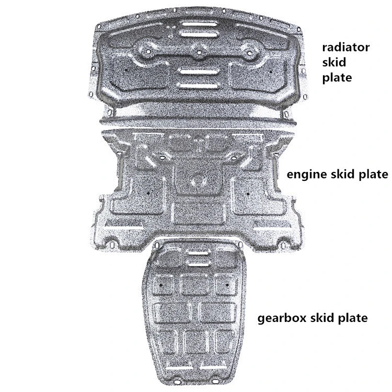 aluminum alloy radiator gearbox engine skid guard plates Engine Cover Guard for Infiniti Q70 Q70L 2.5L/3.5L
