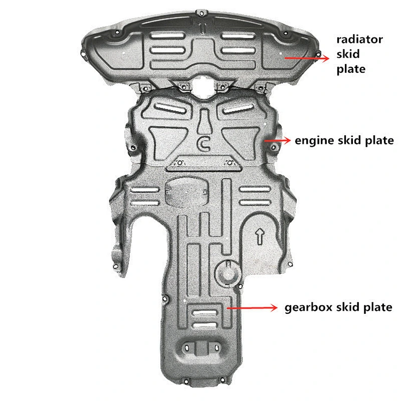 aluminum alloy skid plate for mercedes benz C-CLASS W205 2016-