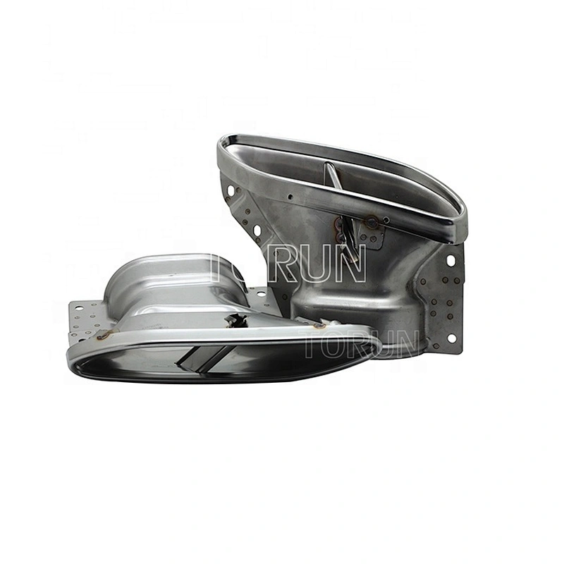 New style Universal Exhaust Muffler Tips For Mercedes 18 S Class W222 Maybach