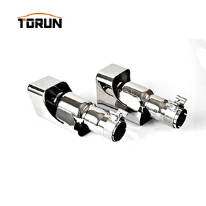 High performance 304 Steel Exhaust End Tips for R ange Rover Evoque 10-13 Gasoline (Sport) L320 Exhaust tip