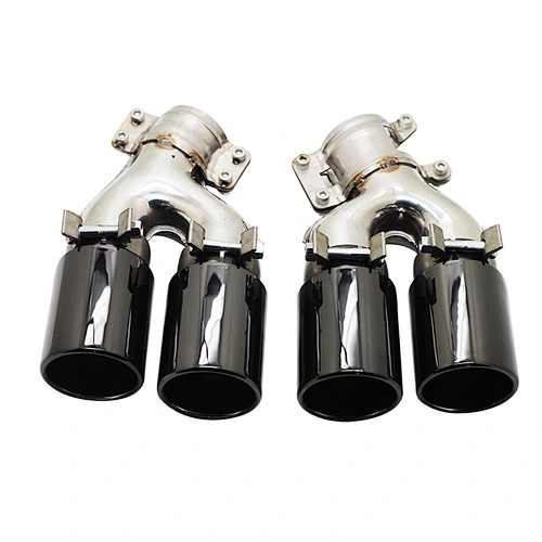 4 outlet exhaust nozzle with rear diffuser for BMW G30 G38 M Sport 540i