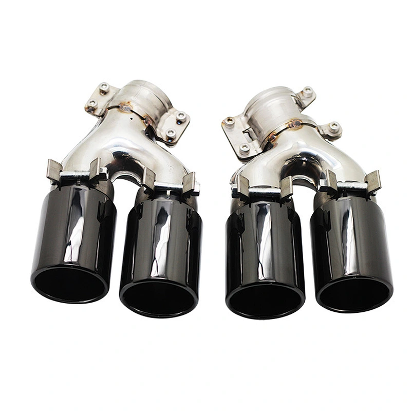 4 outlet exhaust nozzle with rear diffuser for BMW G30 G38 M Sport 540i