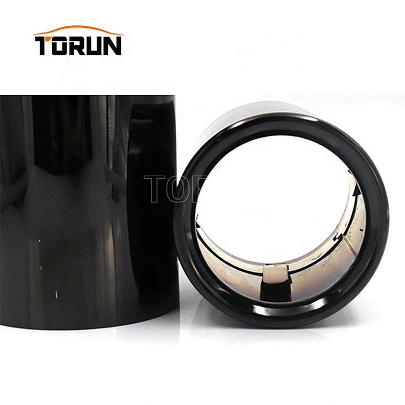Hot sale high quality Universal stainless steel oval exhaust muffler F10 F18 535 Exhaust tip