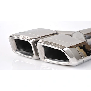 304 stainless steel Mirror polish for w166 GL ML AMG exhaust pipe