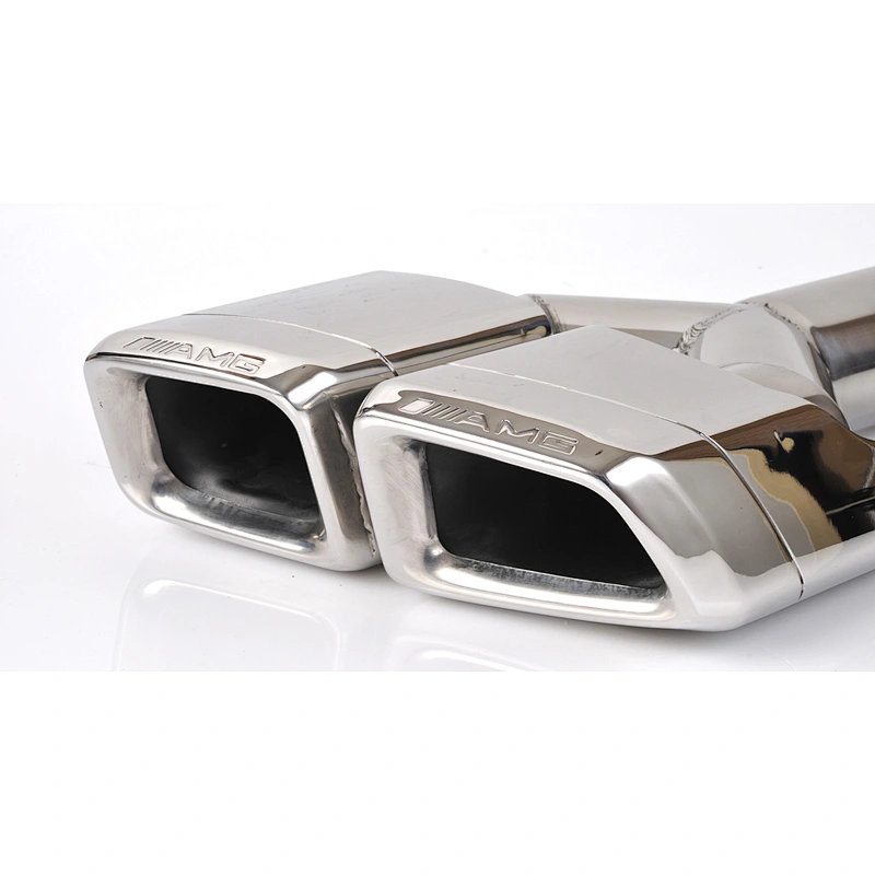 304 stainless steel Mirror polish for w166 GL ML AMG exhaust pipe