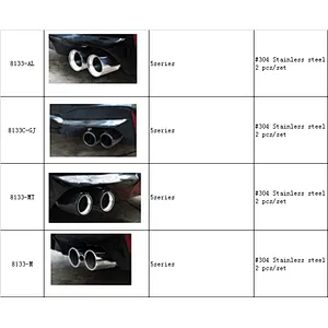 BMW 5 Series G30 G38 Exhaust tip