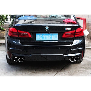 diffuser Stainless Steel Tail Throat Exhaust Pipe rear diffuser for bmw g30 g38