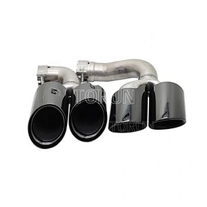 stainless steel exhaust muffler for 18 porsche Cayenne Hybrid