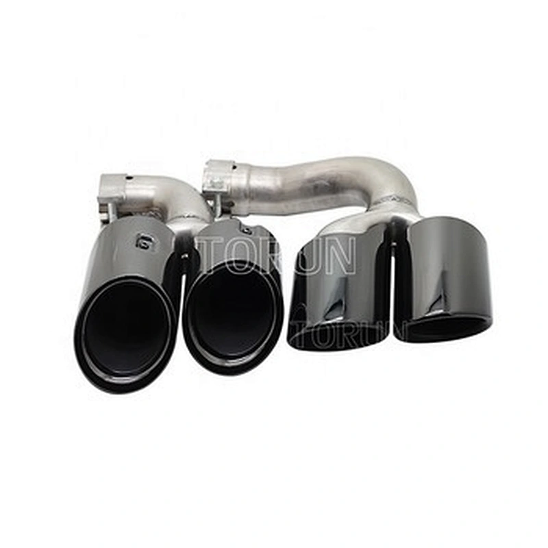 stainless steel exhaust muffler for 18 porsche Cayenne Hybrid