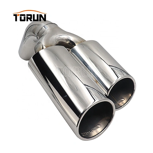 High performance stainless exhaust double tips oval for 07-15 G63 AMG W463 G Class