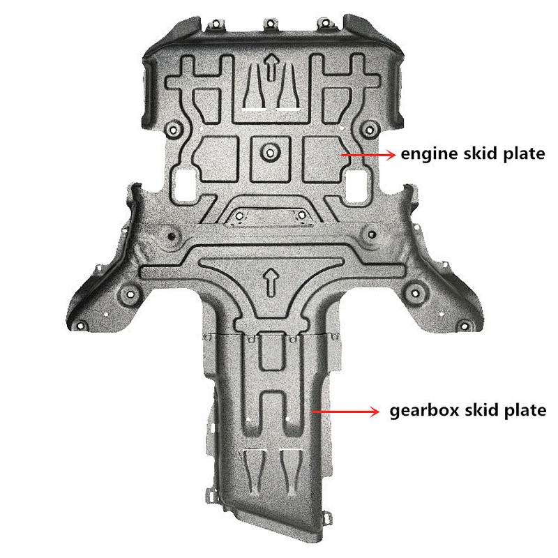 auto parts aluminum Engine gearbox Shield Protector cover guard for Jaguar 4WD E-PACE 2.0T/3.0T 2016-