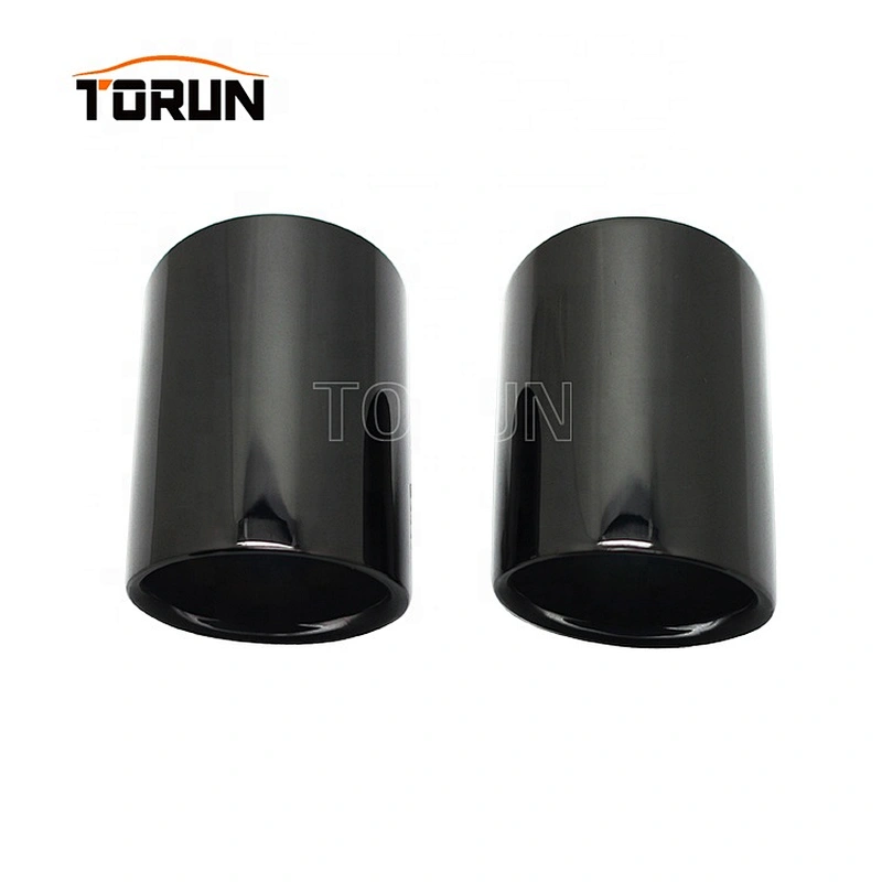 wholesale price hot sale Universal stainless steel Double Layer oval 60mm exhaust muffler