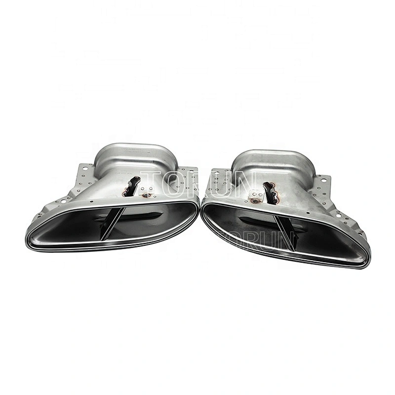 New style Universal Exhaust Muffler Tips For Mercedes 18 S Class W222 Maybach