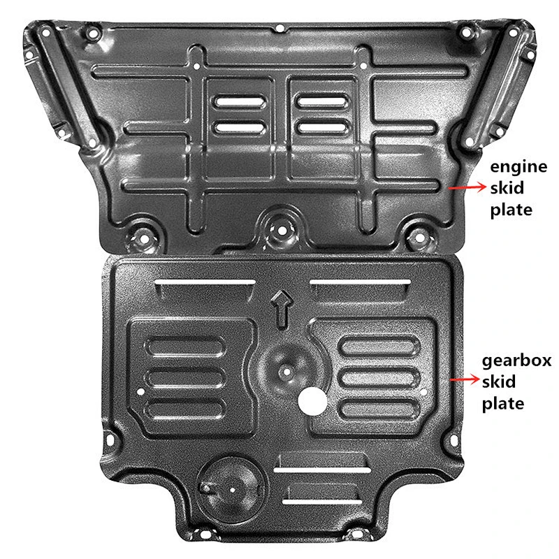 Aluminum alloy engine gearbox splash shield for 2017 A5 A4L 1.4T/2.0T