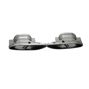 New style Universal Exhaust Muffler Tips For Mercedes 18 S Class W222 Maybach