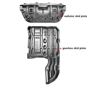 2.0T new style Alloy steel Radiator & Gearbox Skid Plate for bmw 3 series