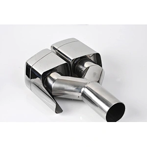304 stainless steel Mirror polish for w166 GL ML AMG exhaust pipe