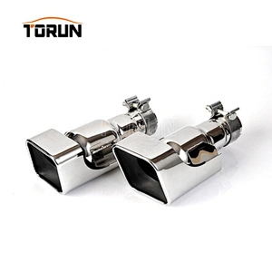 High performance 304 Steel Exhaust End Tips for R ange Rover Evoque 10-13 Gasoline (Sport) L320 Exhaust tip