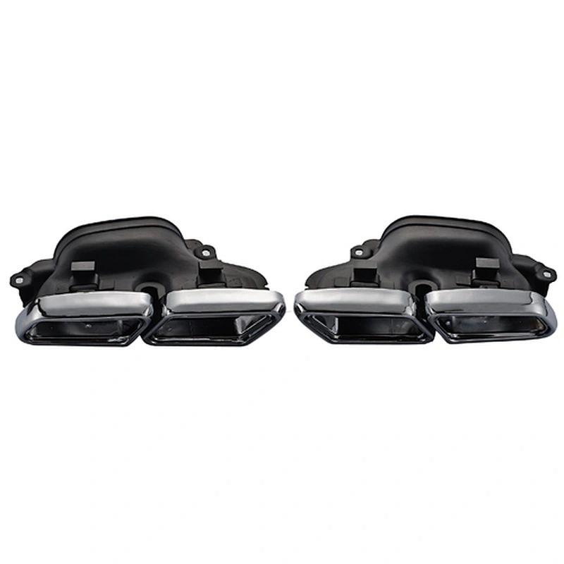 New style Universal exhaust y system muffler pipe for mercedes benz 14-16 E63 AMG W212 S65 AMG W222