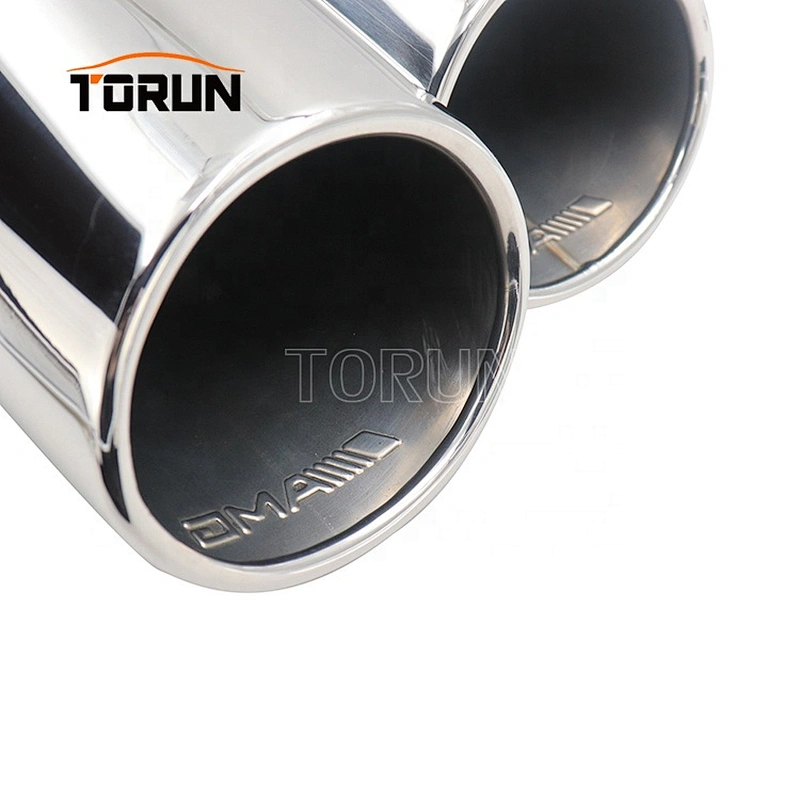 High performance stainless exhaust double tips oval for 07-15 G63 AMG W463 G Class