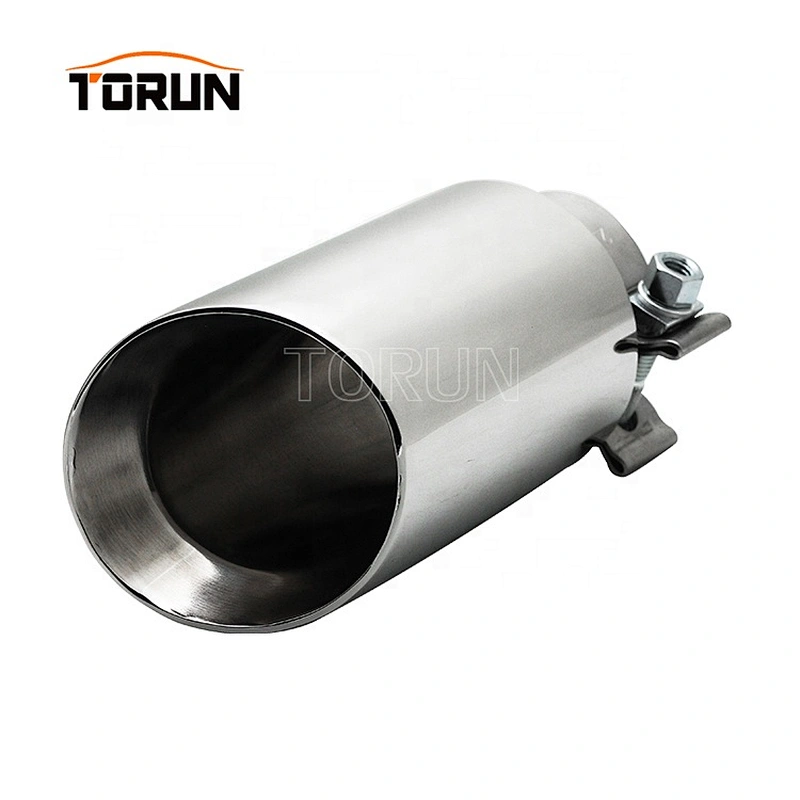 High Quality Customized metal stainless performance universal  54mm exhaust tips for yoshimura