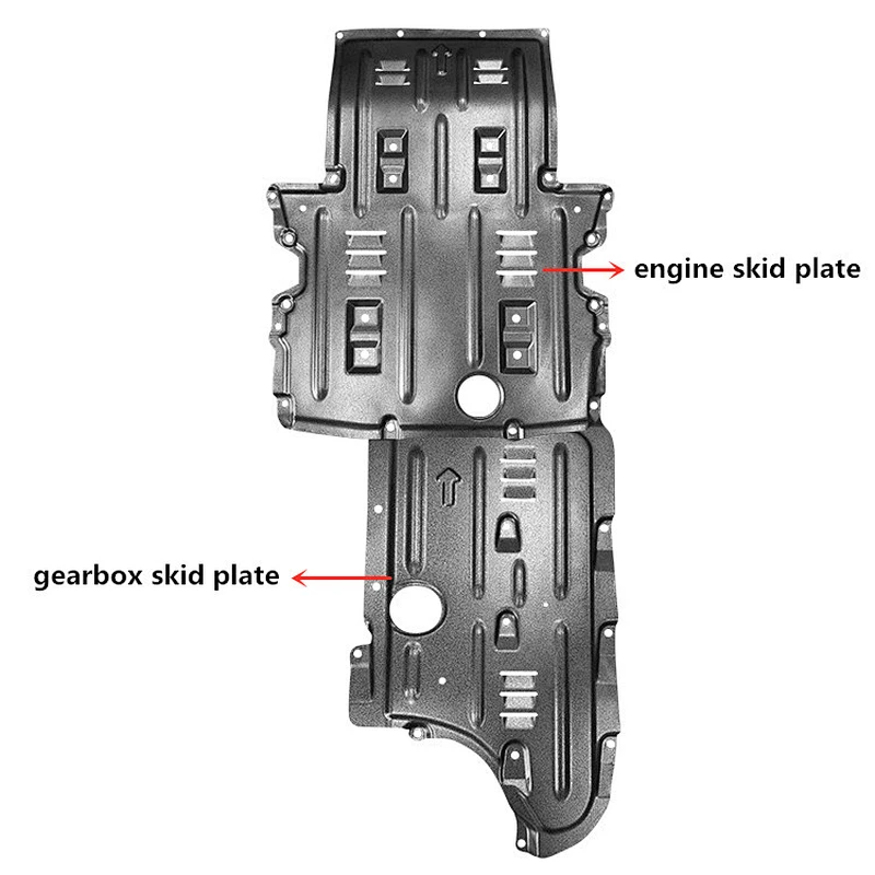 Aluminum Bash Engine Gearbox Splash Shield Guard Extension for 2018- BMW X4 G02 X3 G01/G08