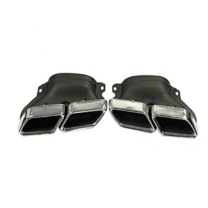 wholesale price hot sale exhaust tips for mercedes 14+ C63 AMG W205 GLE63 AMG W166/C292 GLS63 AMG X166