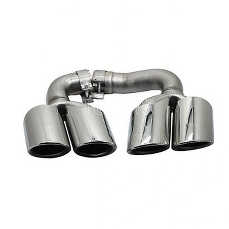 stainless steel exhaust muffler for 18 porsche Cayenne Hybrid