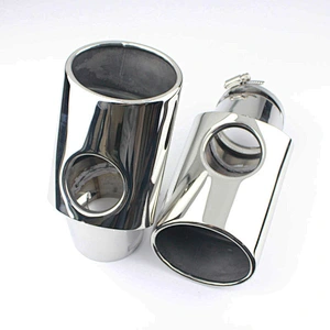 304 stainless steel universal muffler land rover exhaust muffler for range rover