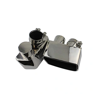 High performance #304 Stainless steel 2 pcs for BMW GT F07 Exhaust tip 7010