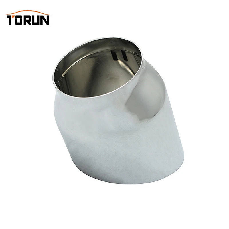 Inlet size 76mm ss304 automotive exhaust muffler tail pipe